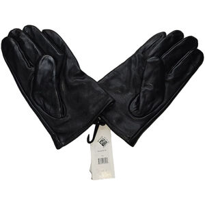 Calvin Klein Men’s Black Leather Gloves XL Touchscreen Tech NWT